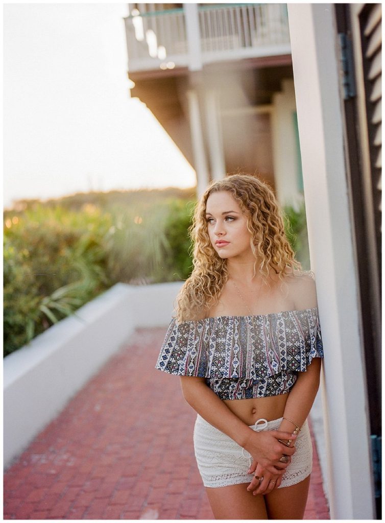 Pure7 Studios Senior Session Rosemary Beach Bailey Jenrich